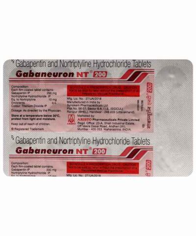 Gabaneuron NT 200 Tablet 15's