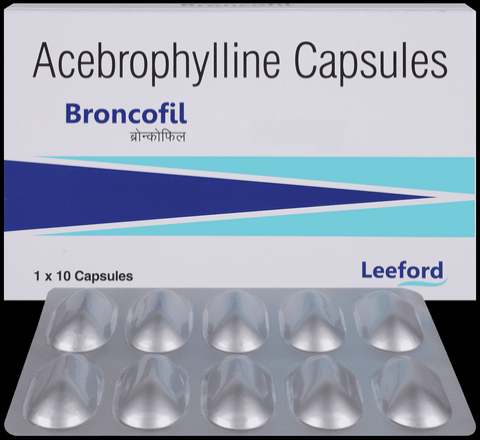 Broncofil capsule 10's