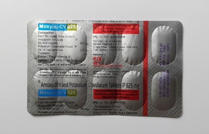 Moxylaj CV 625 tablet 10's - Image 2