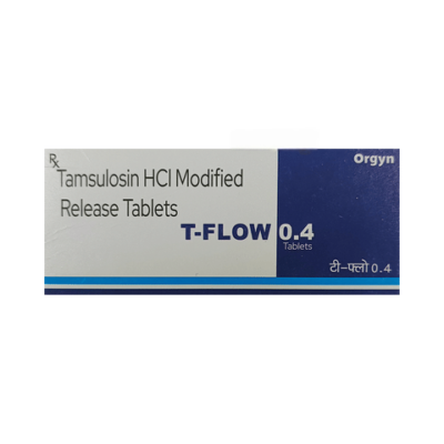 T Flow 0.4 Tablet 10's