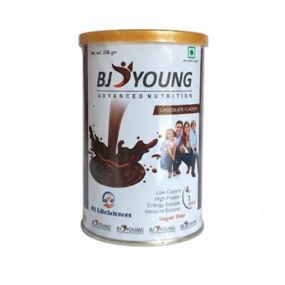 BJ Young advanced nutrition Protein powder (chocolate flavour) 200gm