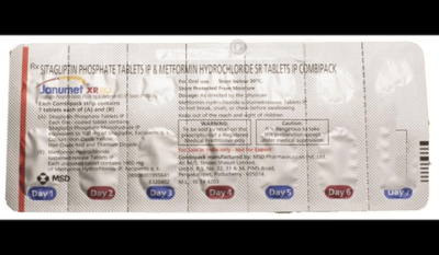 Janumet XR CP Tablet 14's