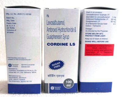 CORDINE LS 100ML SYRUP