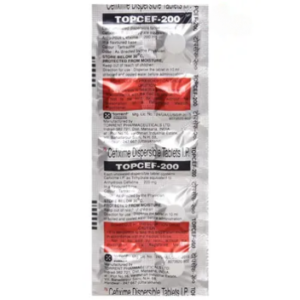 Topcef 200 Tablet 10's