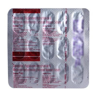 Ozomet PG1 tablet 15's