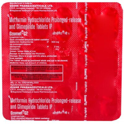 Ozomet G2 Tablet 15's