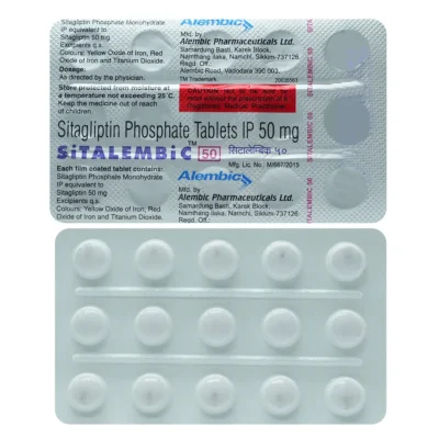 Sitalembic 50 Tablet 15's