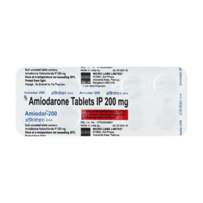 Amiodar 200 tablet 10's