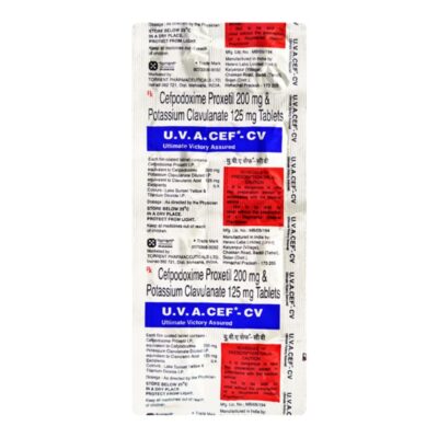 Uva Cef Cv 200 Tablet 10's