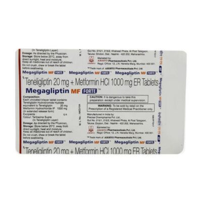 Megagliptin MF Forte Tablet 10's