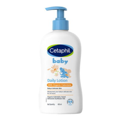 Cetaphil with Organic Calendula Baby Daily Lotion | Nourishes Skin 400ml
