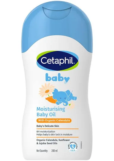 Cetaphil Baby Moisturising Oil with Organic Calendula 200ml