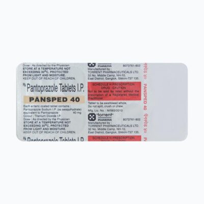 Pansped 40 Tablet 10's