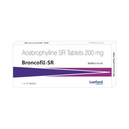 Broncofil SR Tablet 10's