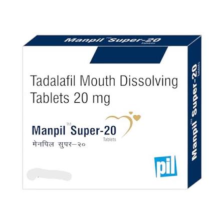 Manpil Super 20 tablet 4's