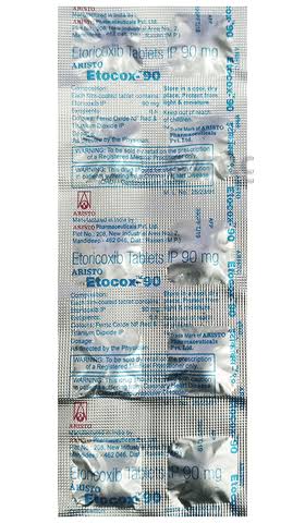Etocox 90 Tablet 10's