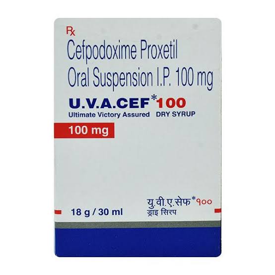 UVA Cef 100 Syrup 30ml