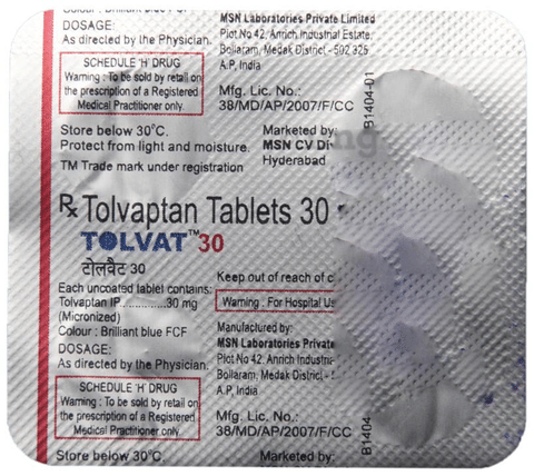 Tolvat 30 tablet 4's - Image 3