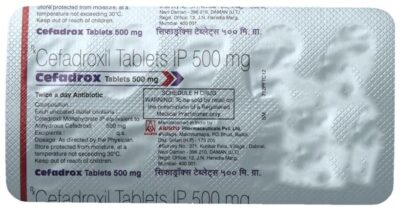 Cefadrox 500 tablet 10's