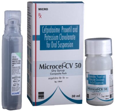 Microcef CV 50 Dry Syrup 30ml