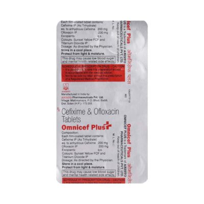 Omnicef Plus Tablet 10's