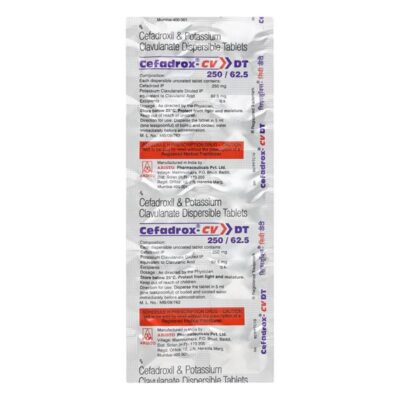 Cefadrox CV DT 250 Tablet 10's