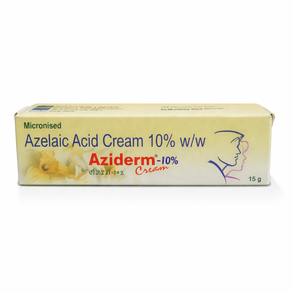 Aziderm 10% Cream 15gm