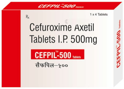 Cefpil 500 Tablet 4's