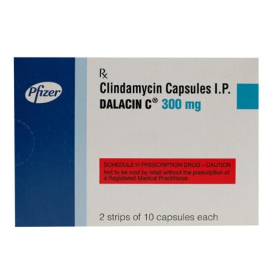 Dalacin C 300mg Capsule 10's (Pack of 2 strips)