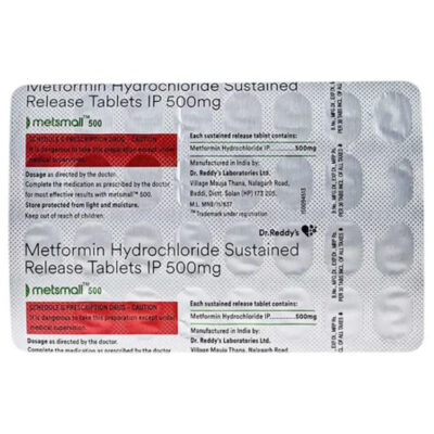 Metsmall 500 Tablet 30's