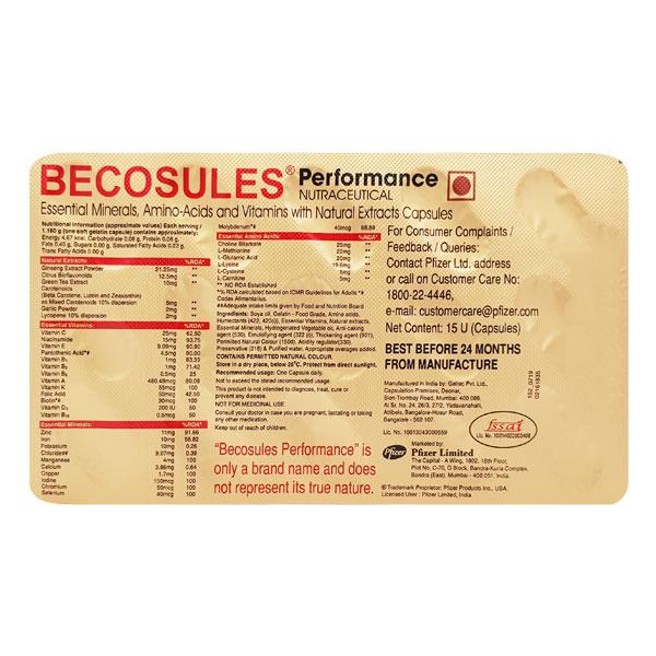 Becasule Performance capsule 15's - Image 2