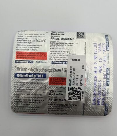 Glimihelp M1 Tablet 15's