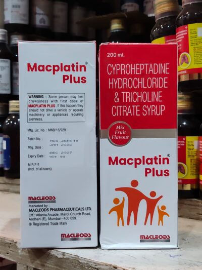 Macplatin Plus Syrup 200ml