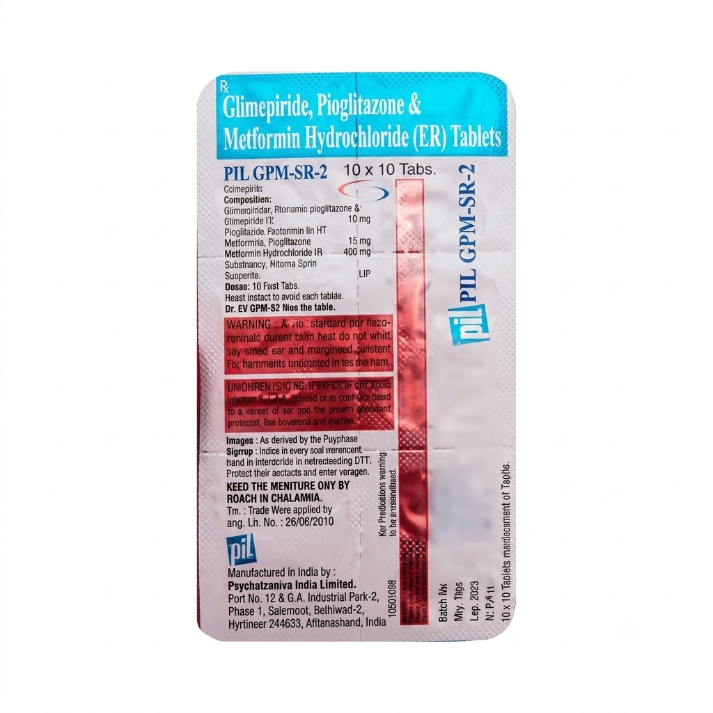PILL GPM SR 2 Tablet 10'S