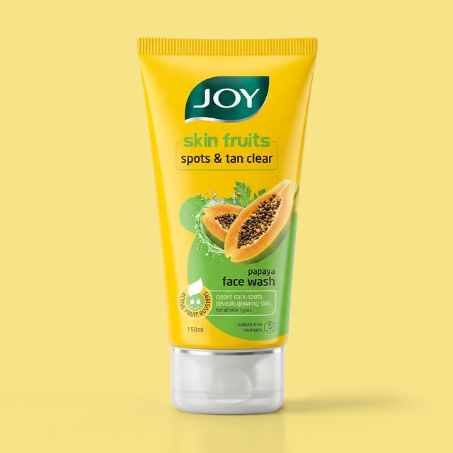 Joy Skin Fruits Spots & Tan Clear Papaya Face Wash 150ml