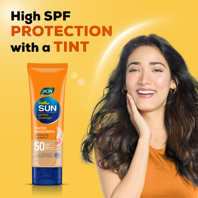 Hello Sun Perfect Coverage Tinted Sunscreen SPF 50 PA++++ 50ml - Image 3