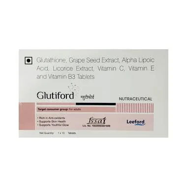 Glutiford tablet 10's