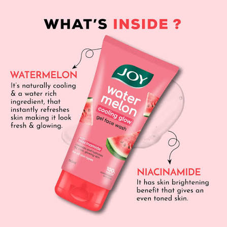 Joy Watermelon Cooling Glow 150mlGel Face Wash