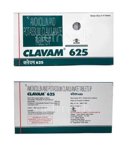 Clavam 625 Tablet 10's