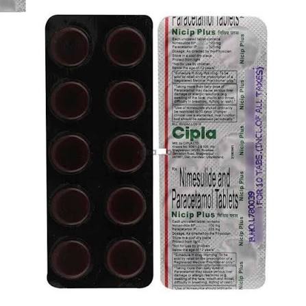 Nicip Plus tablet 10's (black)