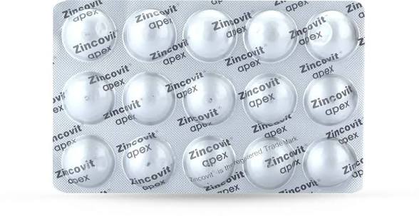 Zincovit Tablet with Multivitamin, Multimineral & Grape Seed Extract - Image 2