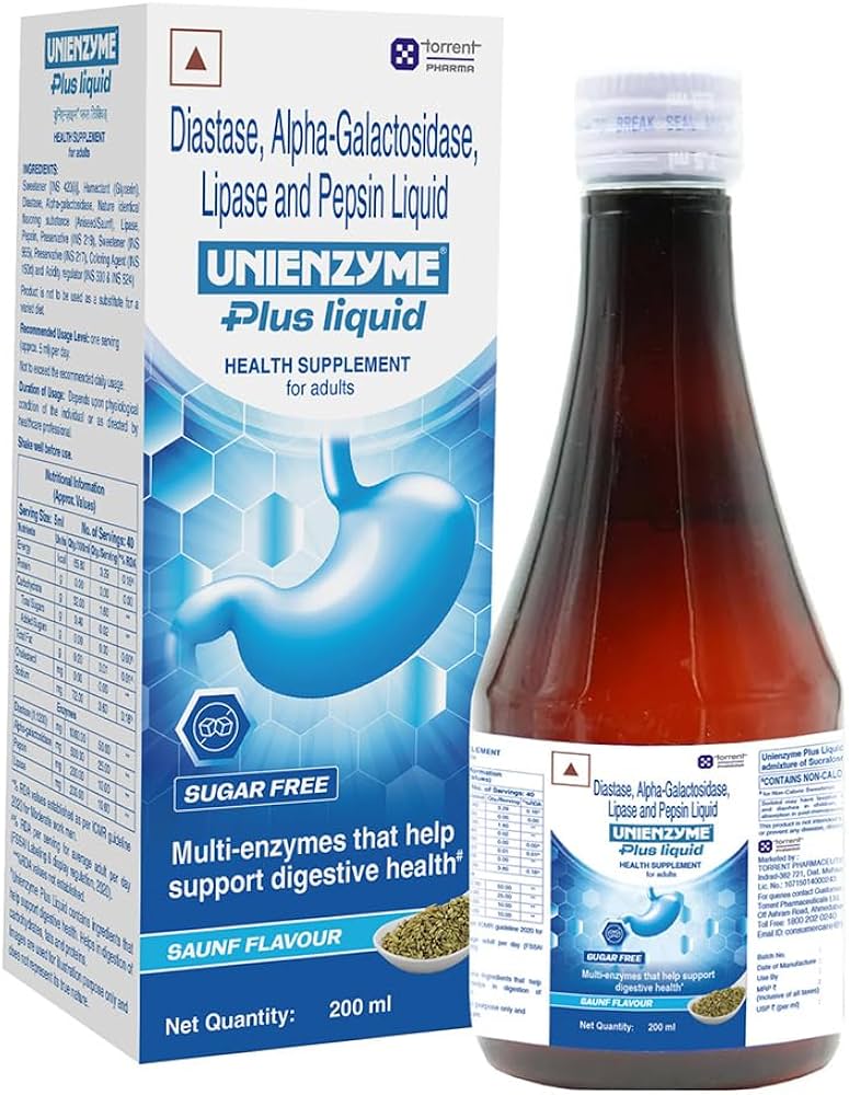 Unienzyme Plus liquid (syrup)200ml