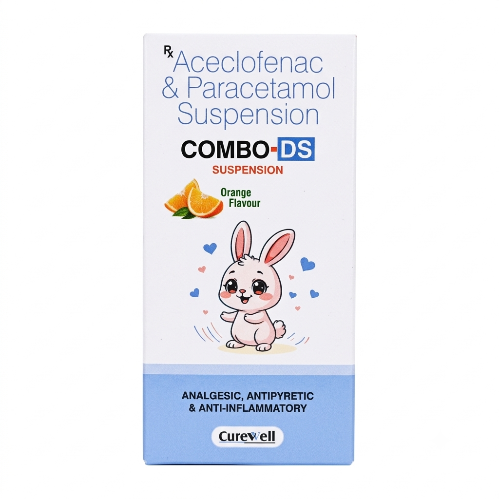 COMBO DS suspension (syrup) orange flavour 60ml