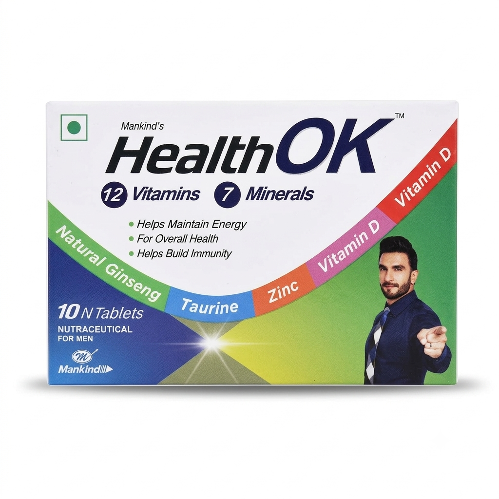HEALTH OK TABLETS (10`S)