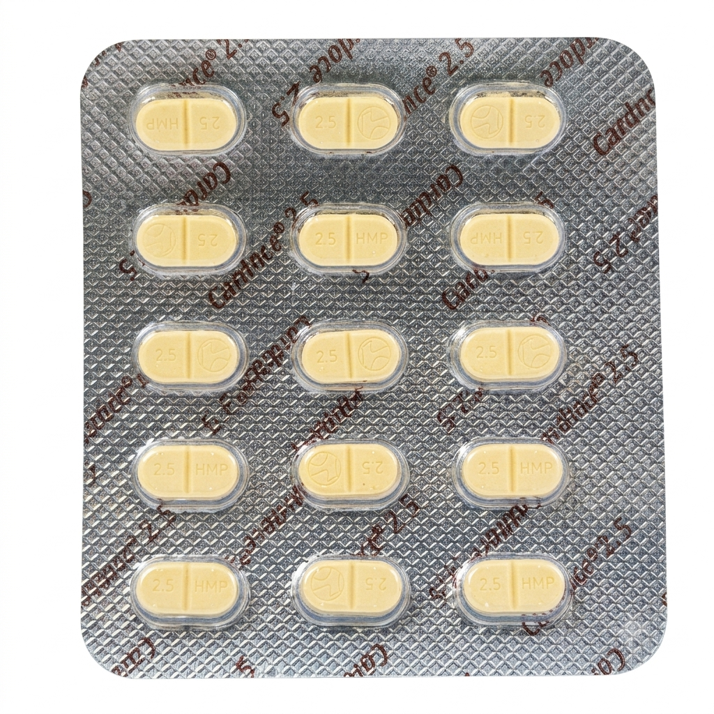 Cardac 2.5 tablet 15's - Image 2