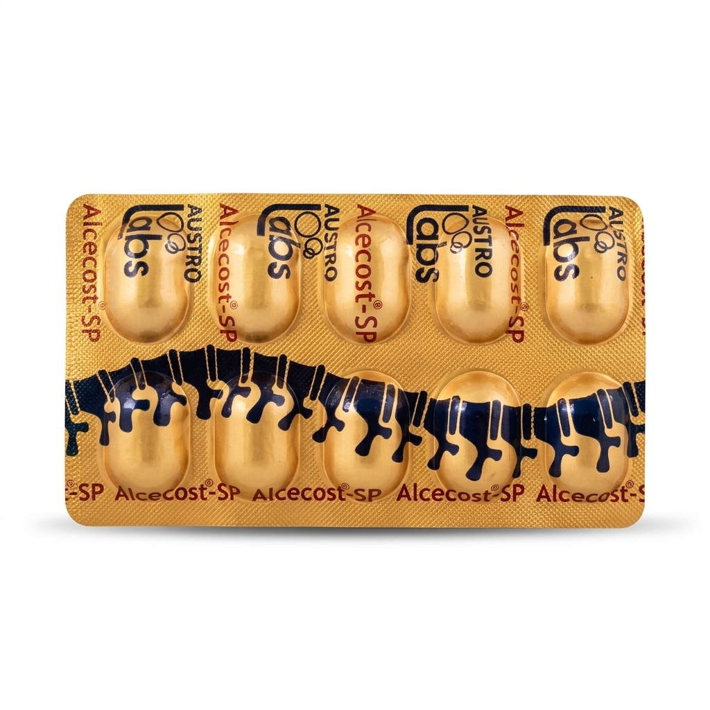 ALCECOST-SP STRIP OF 10 TABLETS - Image 2