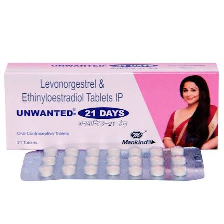 Unwanted 21 tablets