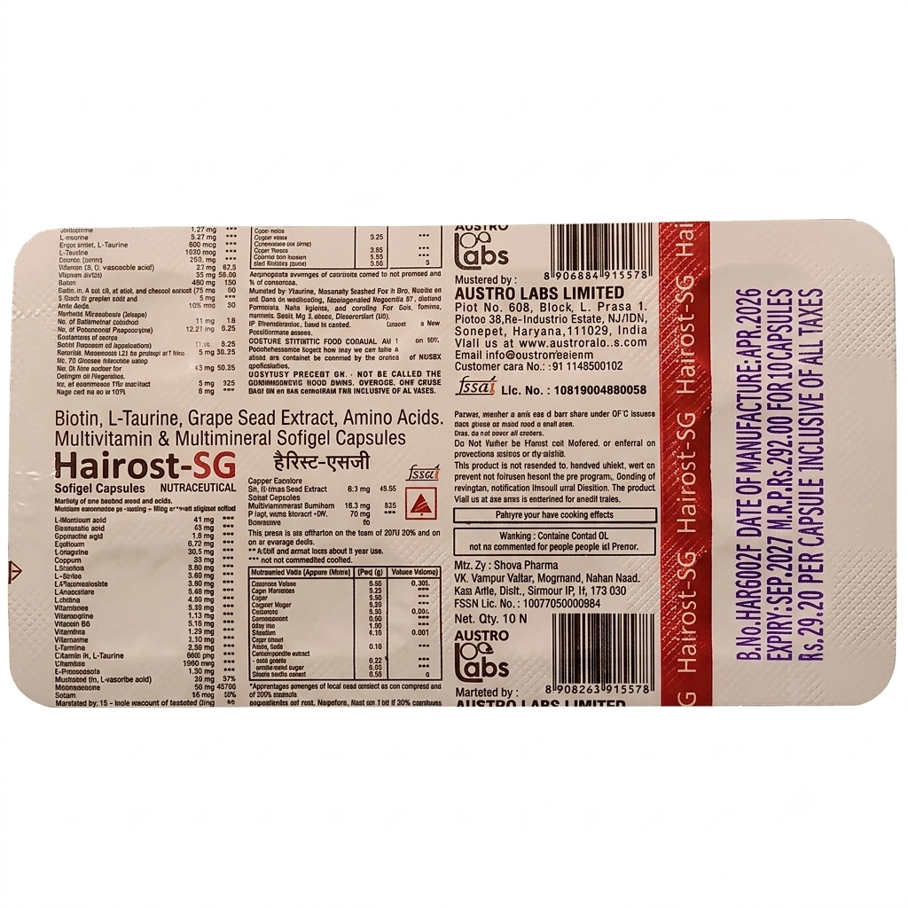Hairoft SG capsule 10's - Image 3